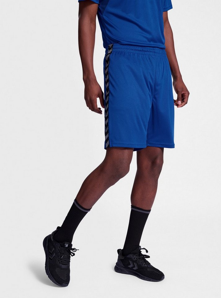 hummel Sporthose hmlAUTHENTIC PL Shorts (100% Polyester) kurz dunkelblau Herren Bild 2