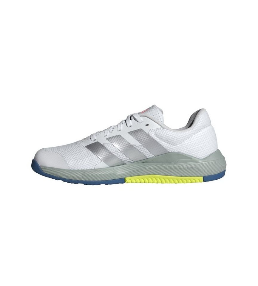 adidas Performance Dropset Base Trainer weiss/silber Damen Fitnessschuh Bild 4