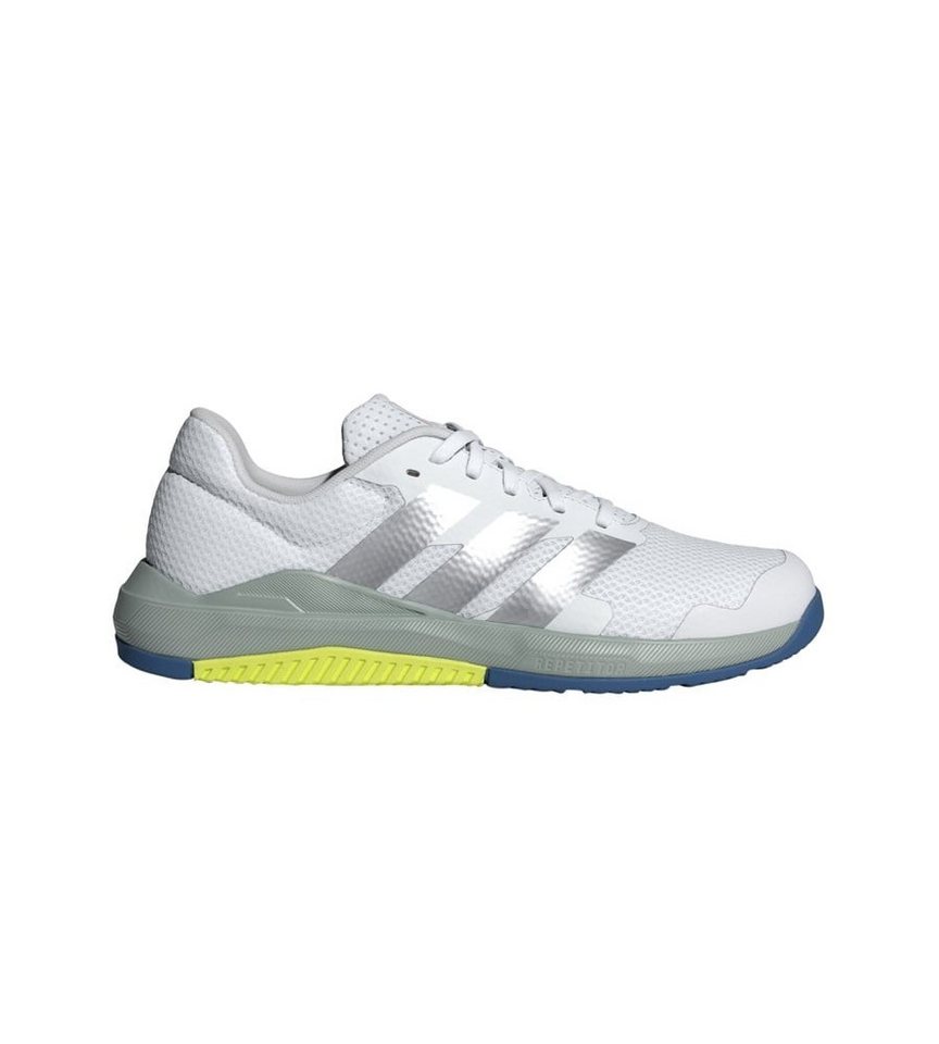 adidas Performance Dropset Base Trainer weiss/silber Damen Fitnessschuh Bild 5