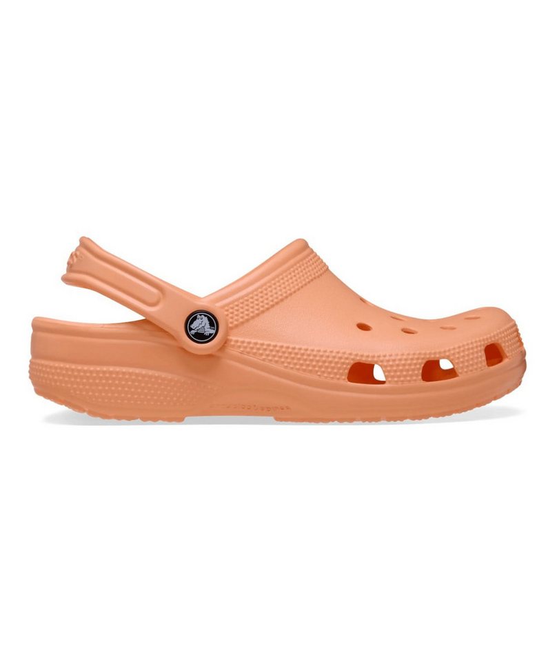 Crocs Sandale Classic Clog Concrete orange/sun Badeschuh