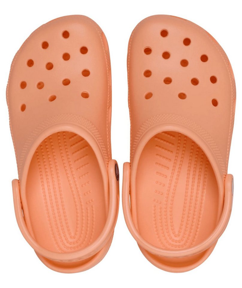 Crocs Sandale Classic Clog Concrete orange/sun Badeschuh Bild 3