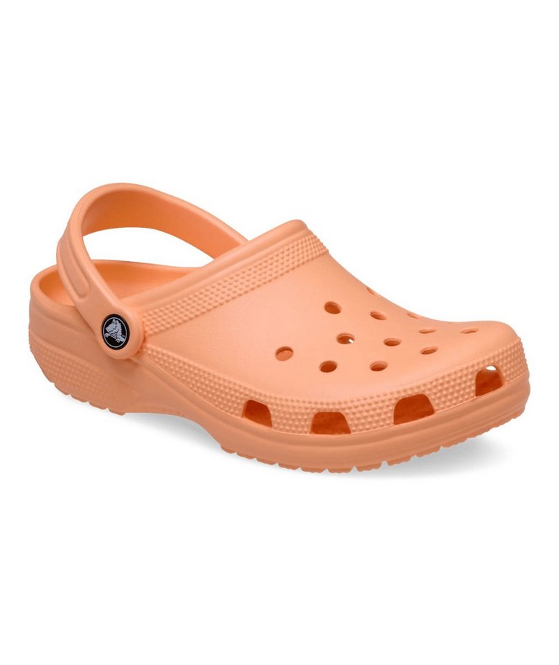 Crocs Sandale Classic Clog Concrete orange/sun Badeschuh Bild 5