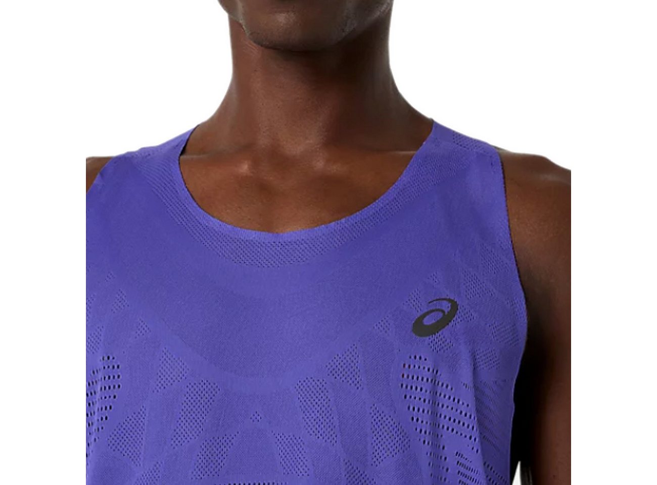 Asics Laufshirt Asics Meta Run Singlet Herren Cobalt Burst Bild 2