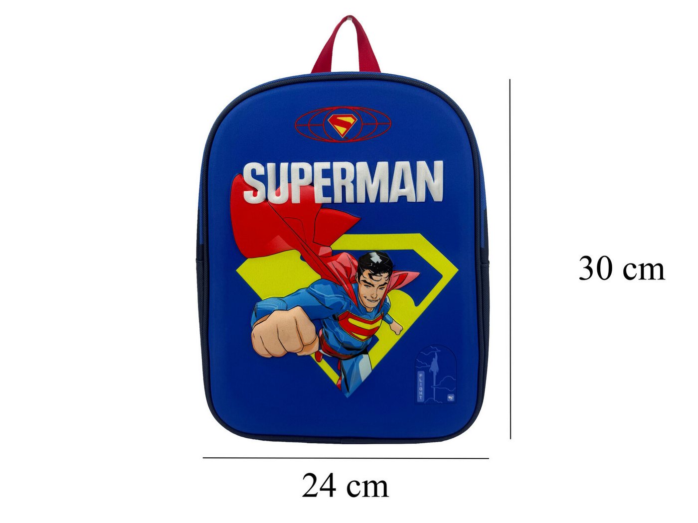 Superman Rucksack Kindergartenrucksack mit Hauptfach Bild 2