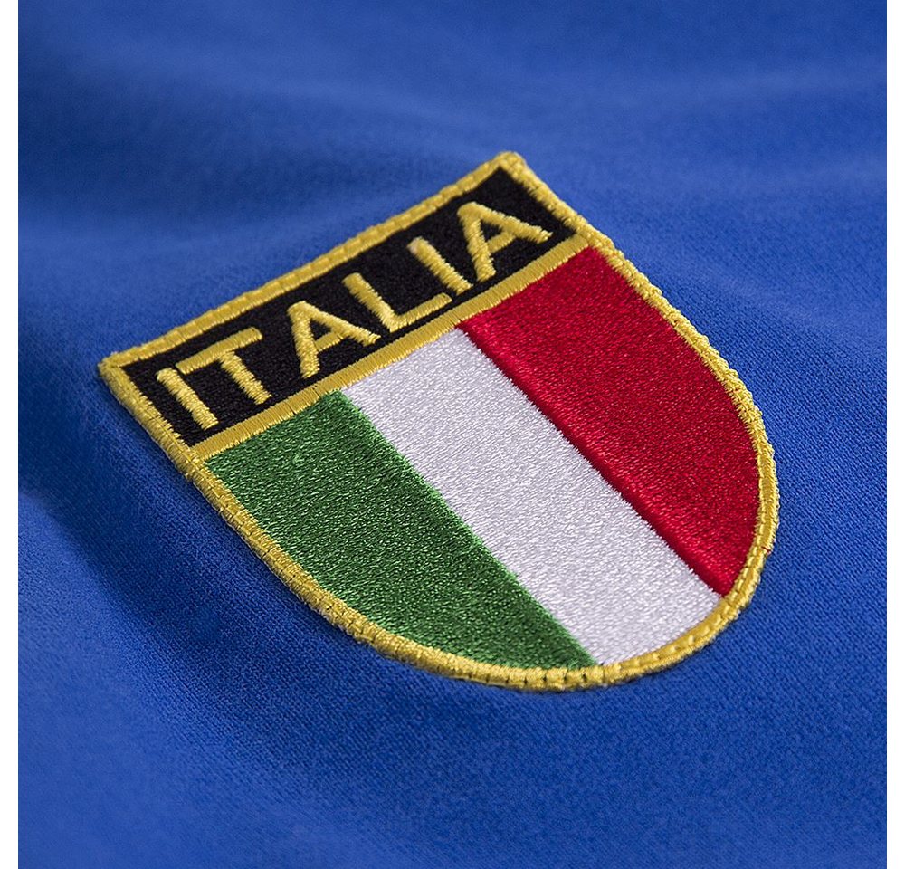 COPA Fußballtrikot Retro Italien 1970's Bestick Vereinsemblem