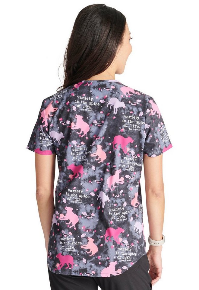 Cherokee Funktionsbluse Bunt bedruckter Damen Kasack "Spice of Life" Kasack mit Motiv Bild 5