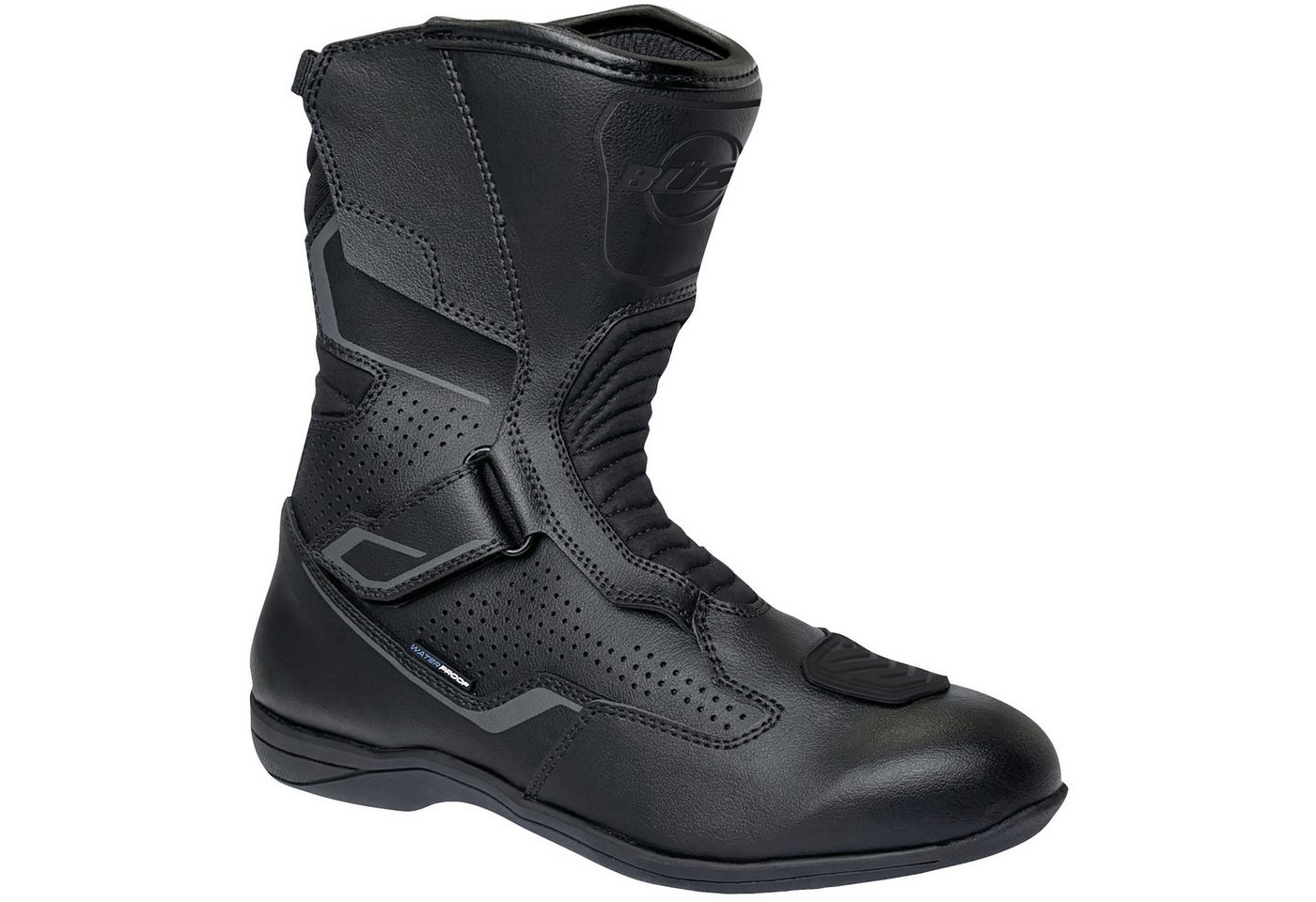 Büse Büse B450 Touringstiefel Schwarz Motorradstiefel (Packung, Antistatische und Öl- und Benzinfeste Sohle) motorradstiefel für herren Bild 2