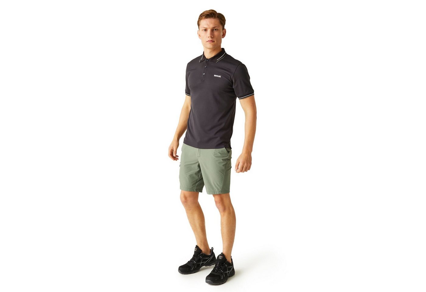 Regatta Trekkinghose Wanderhose Travel Light (wasserabweisend und schnelltrocknend) kurz Bild 3