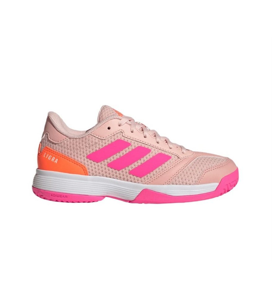 adidas Performance Hallen-Indoorschuhe Ligra 8 rosa Kinder Badmintonschuh Bild 2