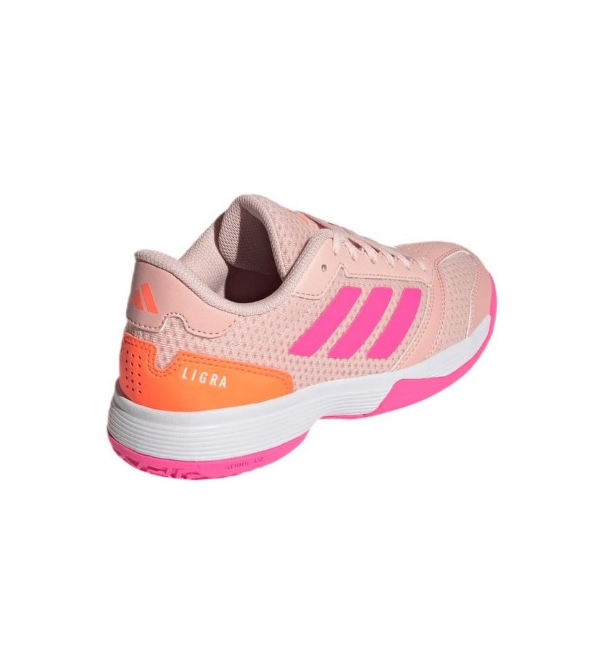 adidas Performance Hallen-Indoorschuhe Ligra 8 rosa Kinder Badmintonschuh Bild 5