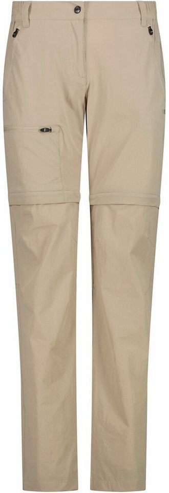 CMP Outdoorhose WOMAN ZIP OFF PANT SABBIA