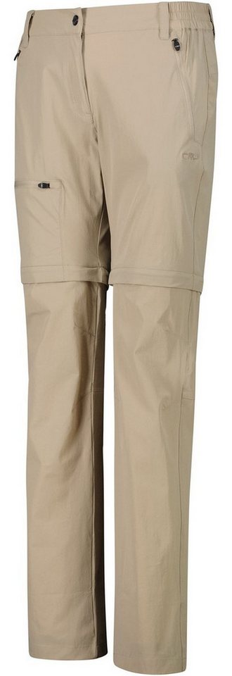 CMP Outdoorhose WOMAN ZIP OFF PANT SABBIA Bild 5