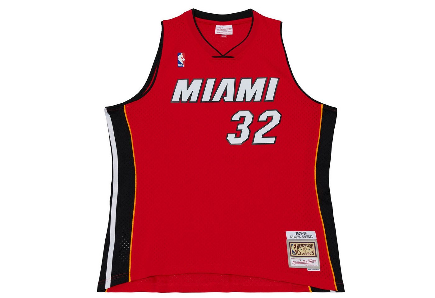 Mitchell & Ness Basketballtrikot Shaquille ONeal Miami Heat 2005 Swingman Jersey Bild 5