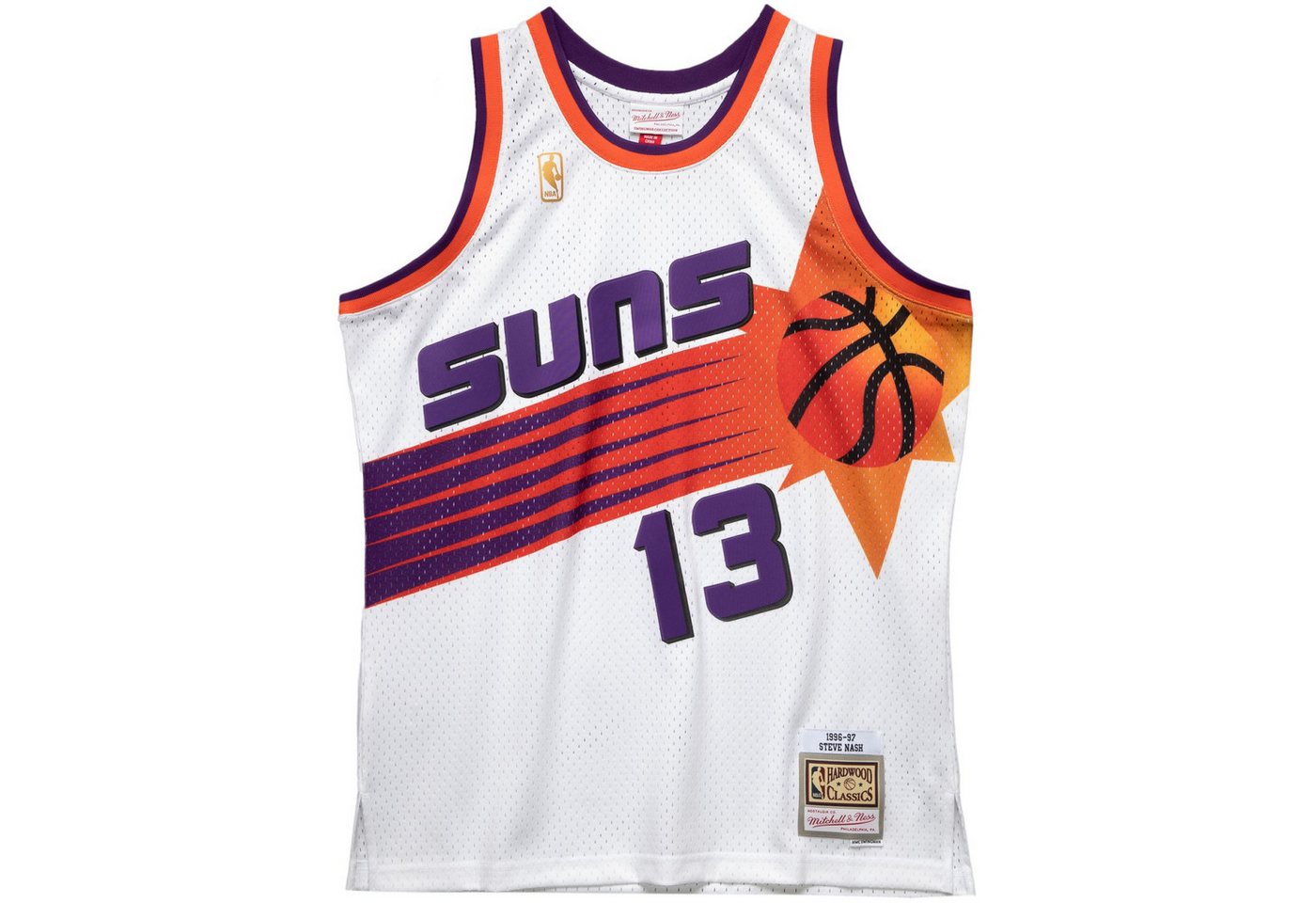 Mitchell & Ness Basketballtrikot Swingman Jersey Phoenix Suns 199697 Steve Nash