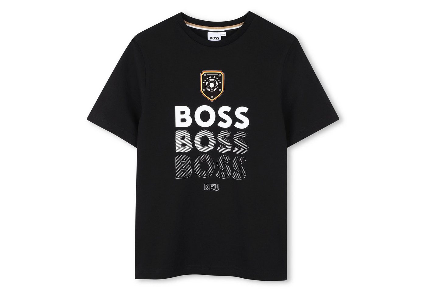 Boss Kidswear Fußballtrikot BOSS Deutschland Trikot T-Shirt Schwarz Kids und Teenager Bild 3
