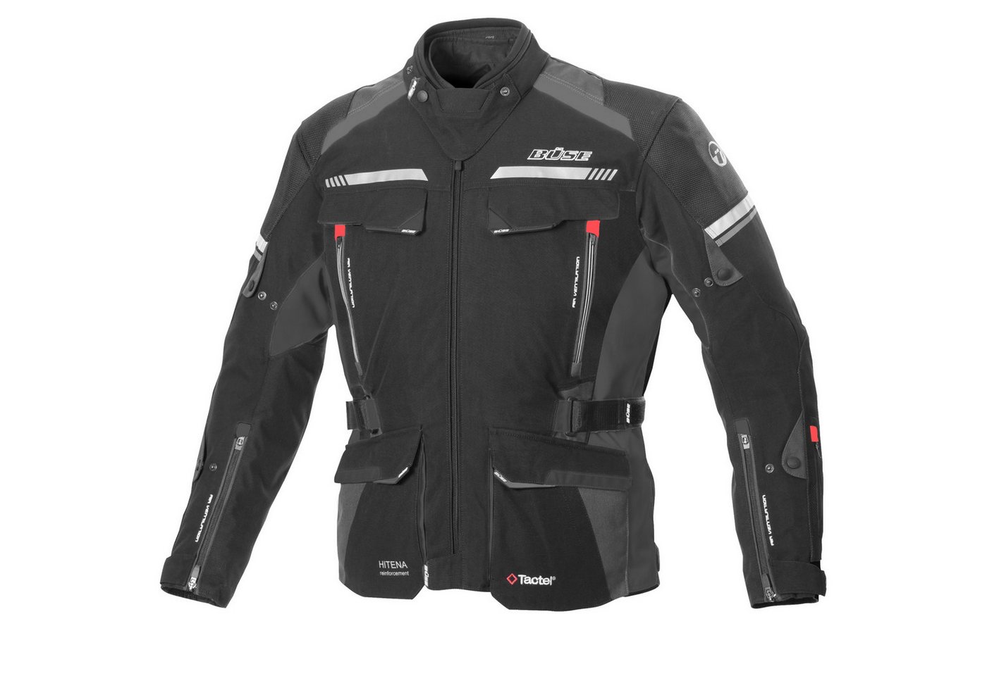 Büse Motorradjacke Büse Highland II Textiljacke schwarz motorradjacke herren Bild 3