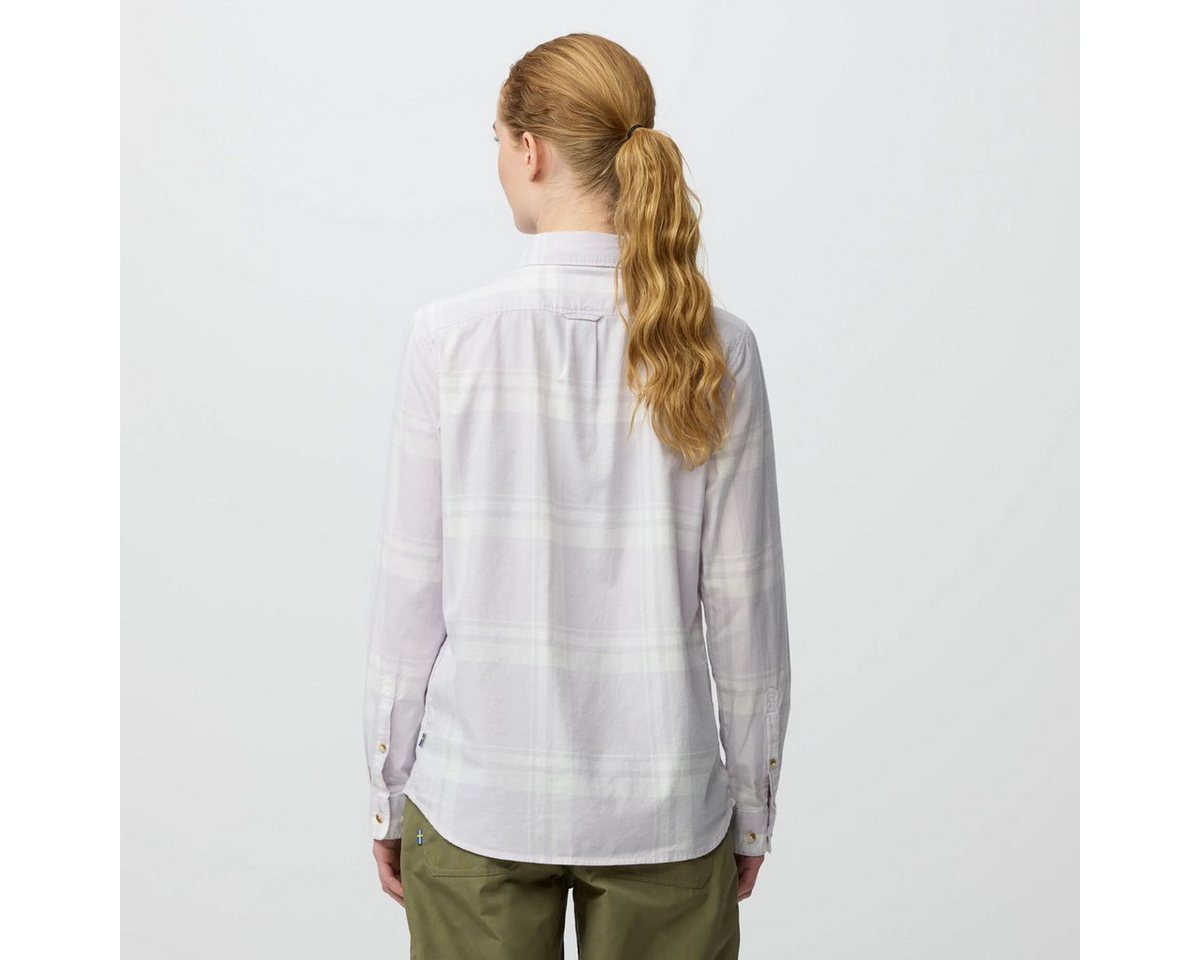Fjällräven Outdoorbluse övik Lite Flannel Shirt W Leichtes und stilvolles Damen-Flanellhemd aus Bio-Baumwolle, ideal Bild 3