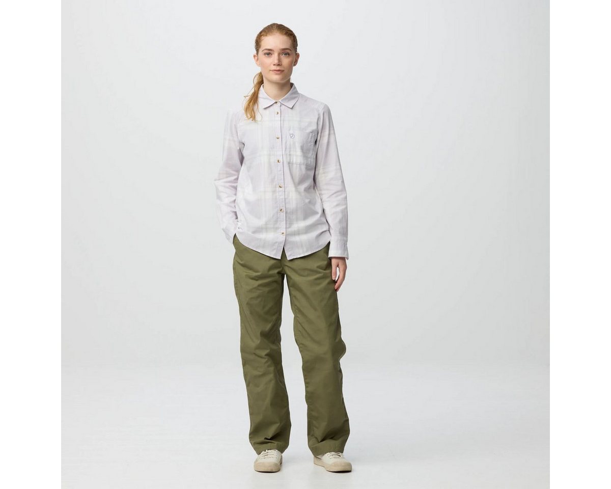 Fjällräven Outdoorbluse övik Lite Flannel Shirt W Leichtes und stilvolles Damen-Flanellhemd aus Bio-Baumwolle, ideal Bild 4