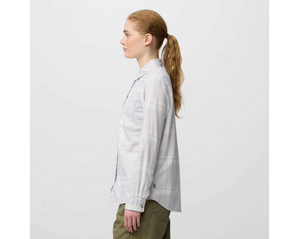 Fjällräven Outdoorbluse övik Lite Flannel Shirt W Leichtes und stilvolles Damen-Flanellhemd aus Bio-Baumwolle, ideal Bild 5