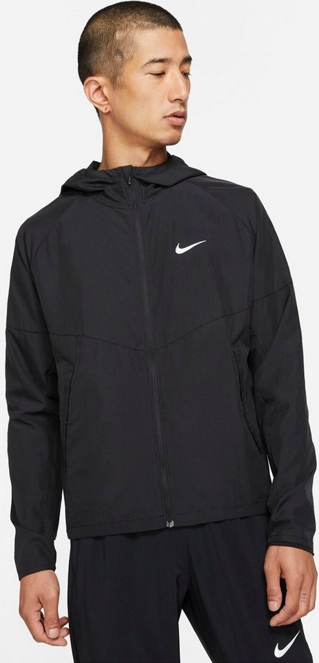 Nike Laufshirt M NK RPL MILER JKT BLACK/BLACK/REFLECTIVE SIL Bild 3
