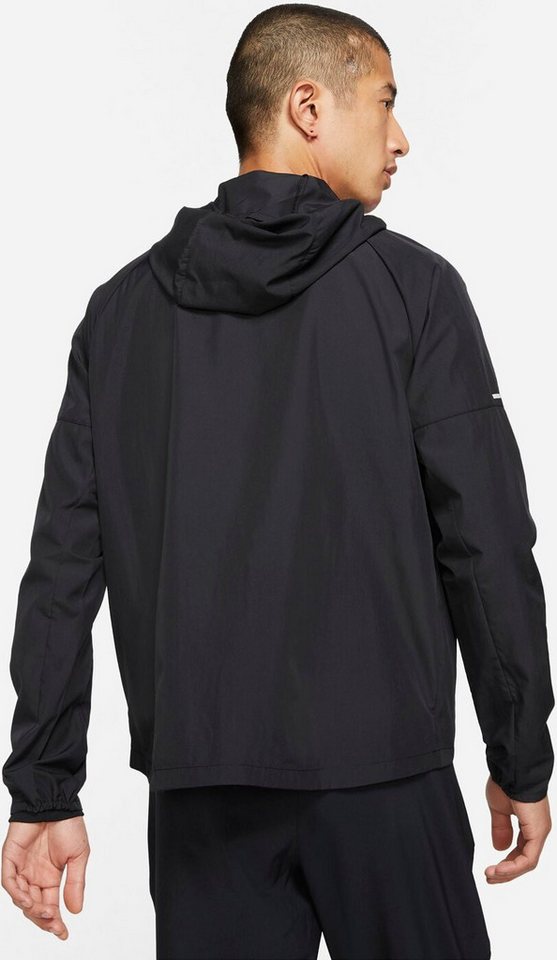 Nike Laufshirt M NK RPL MILER JKT BLACK/BLACK/REFLECTIVE SIL Bild 5