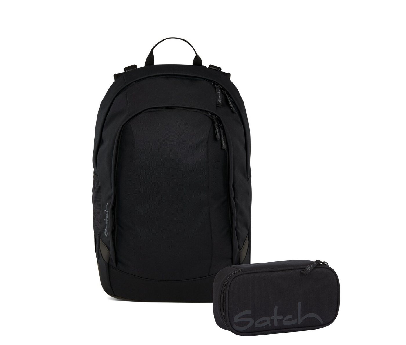 Satch Schulranzen Schulrucksack-Set AIR Blackjack 2-teilig (2-teilig), Schulranzen, ergonomisch, Laptop-Fach, Your-Size-System Bild 5