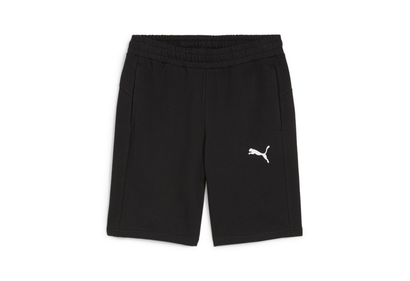 PUMA Shorts teamGOAL Casuals Shorts schwarz-blau-silber Bild 3