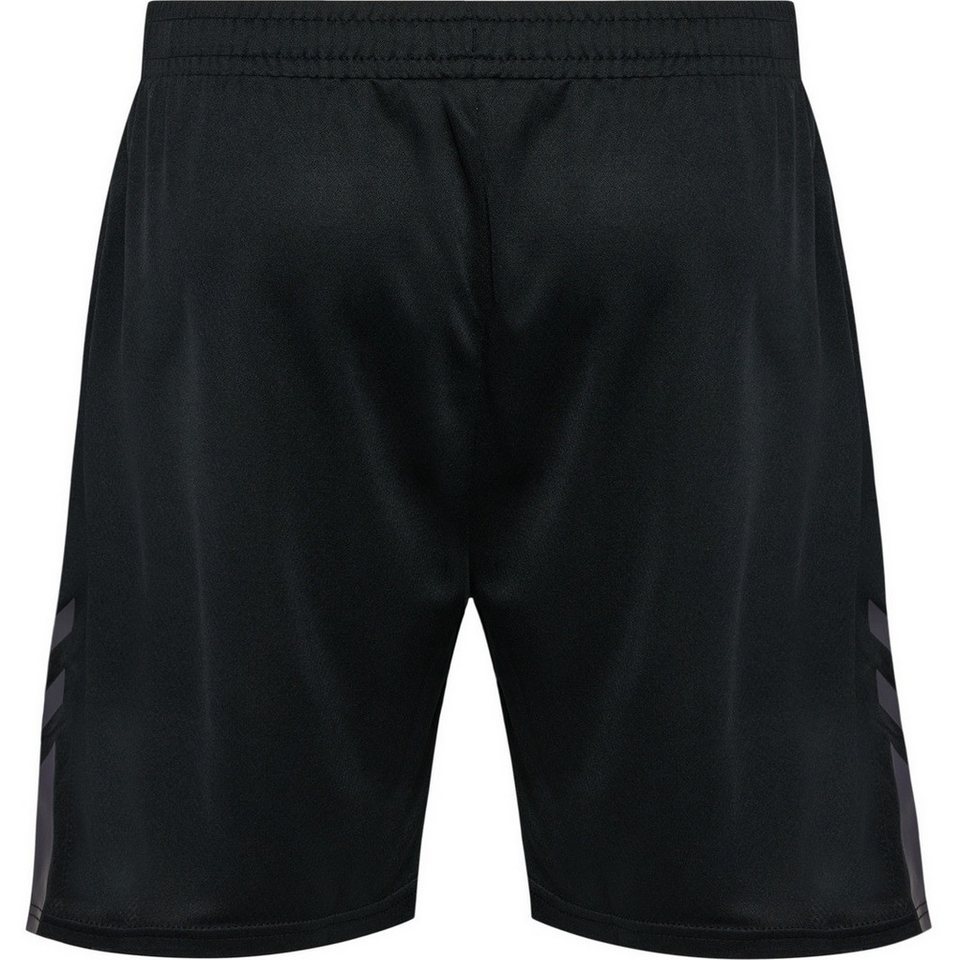 hummel Sporthose hmlACTIVE PL Shorts (elastischer Bund mit Kordelzug) kurz schwarz
