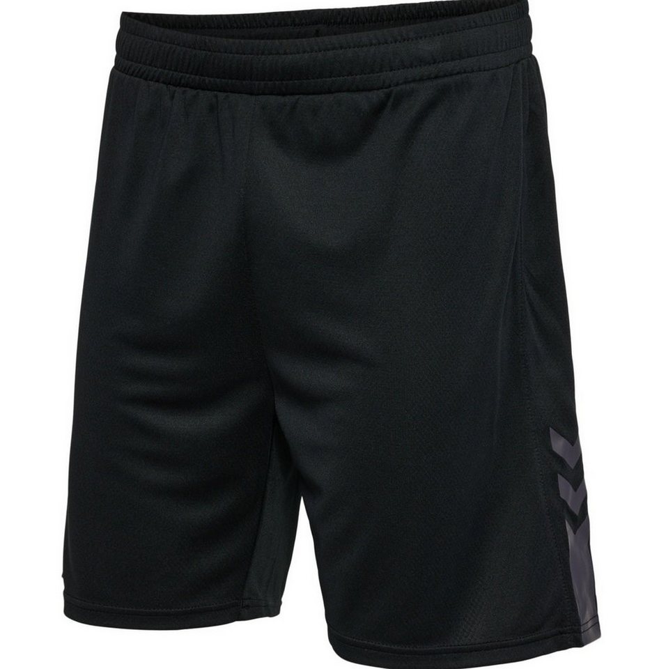 hummel Sporthose hmlACTIVE PL Shorts (elastischer Bund mit Kordelzug) kurz schwarz Bild 3