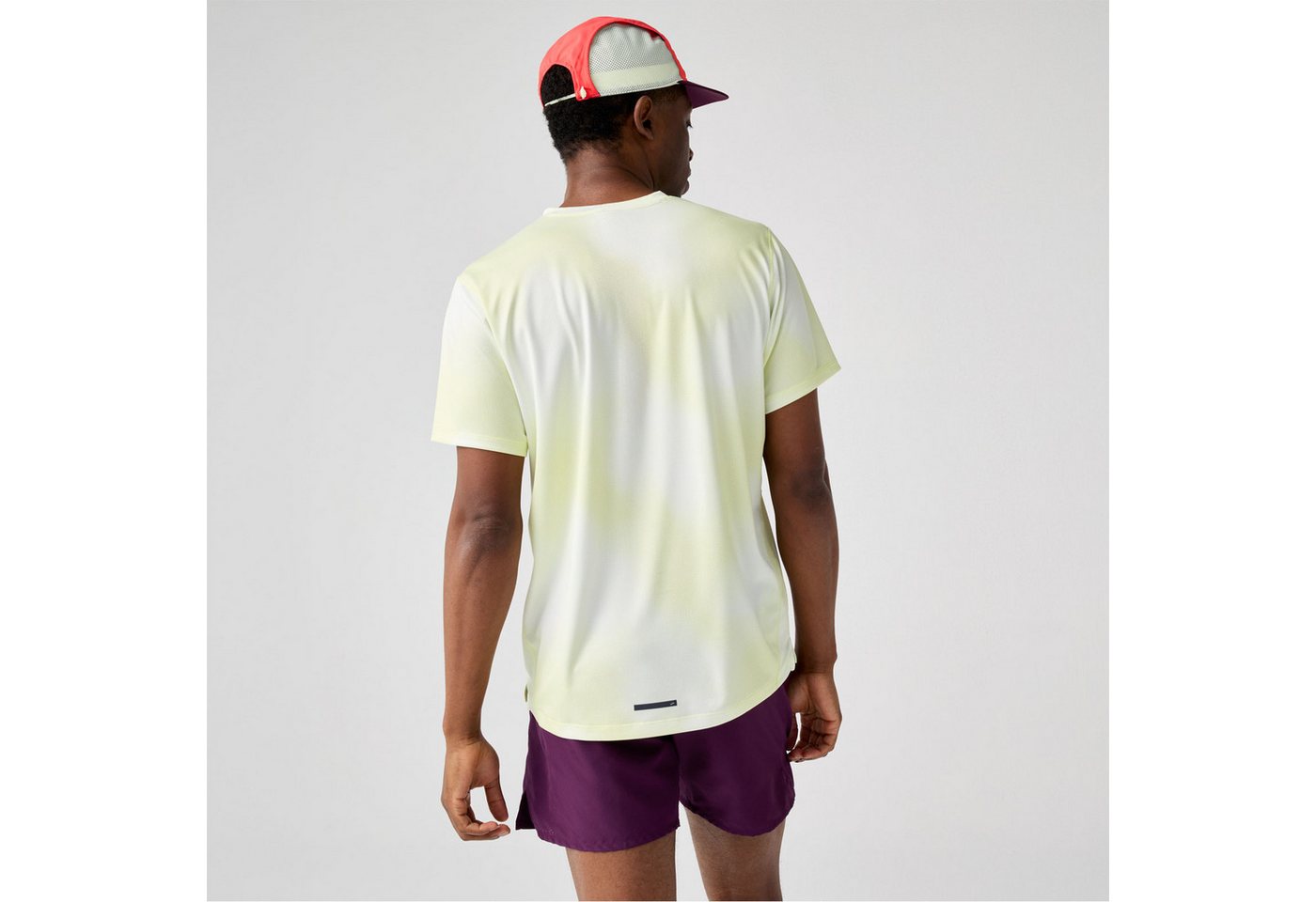 Brooks Laufshirt Dash Short Sleeve Printed Men 211587-765 der Hitze davonlaufen Bild 3