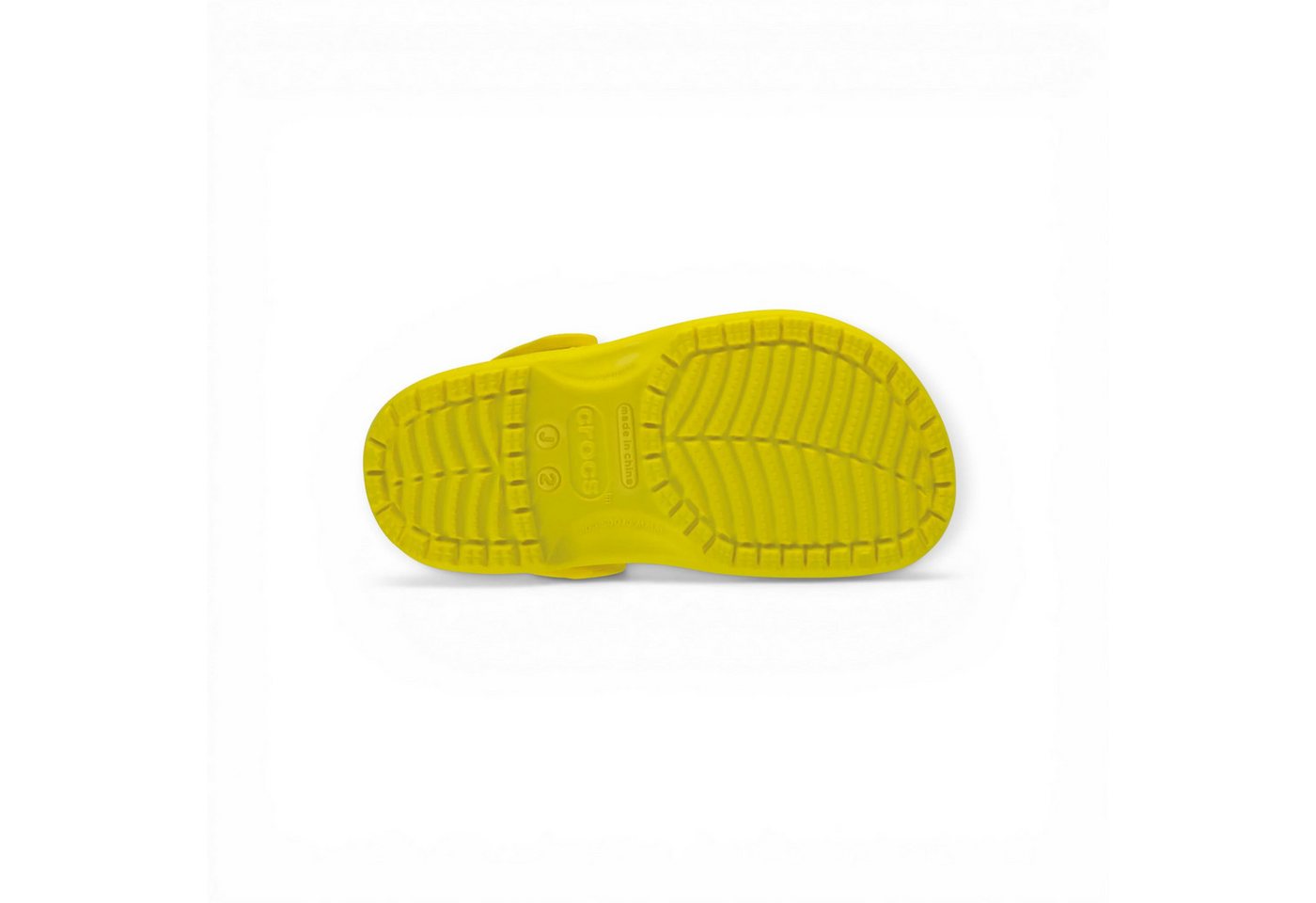Crocs Sandale Classic Clog K zitronengelb Kinder Badeschuh Bild 4
