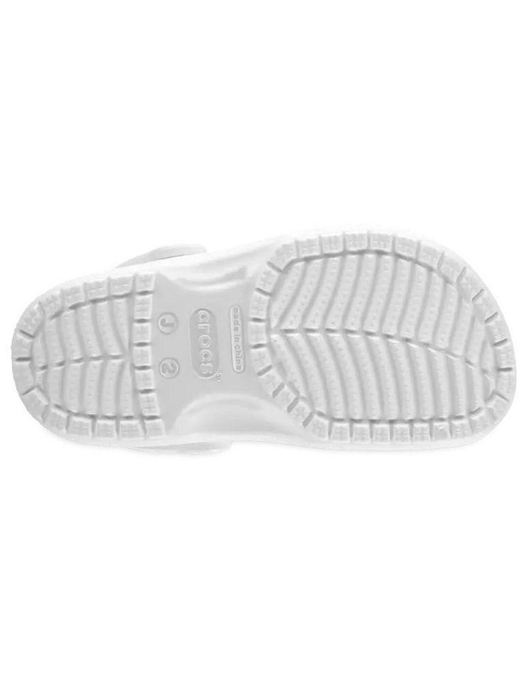 Crocs Sandale Classic Clog K weiss Kinder Badeschuh