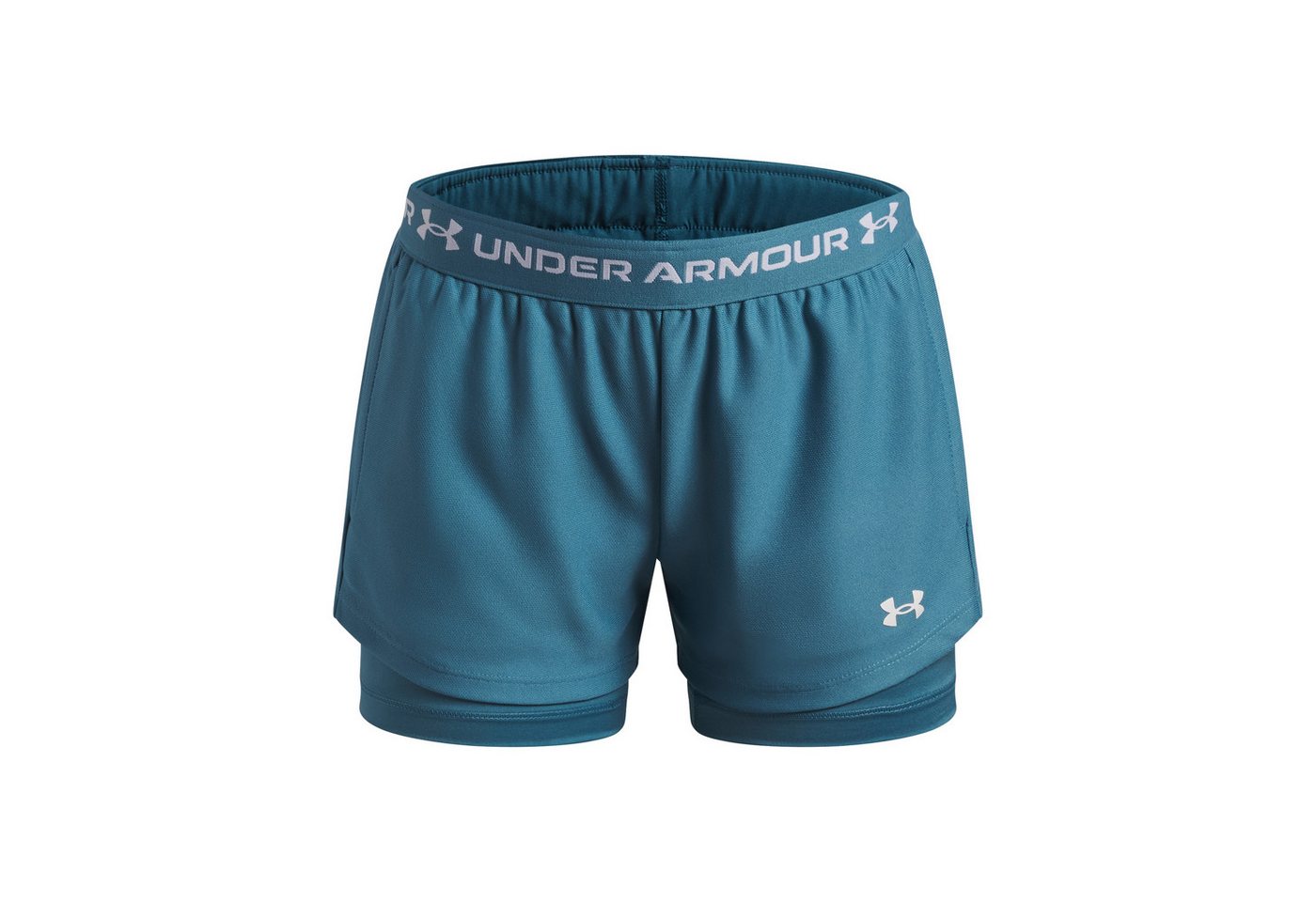 Under Armour® Trainingsshorts Under Armour Mädchen Short Tech Play Up 2n1 Short 6004985