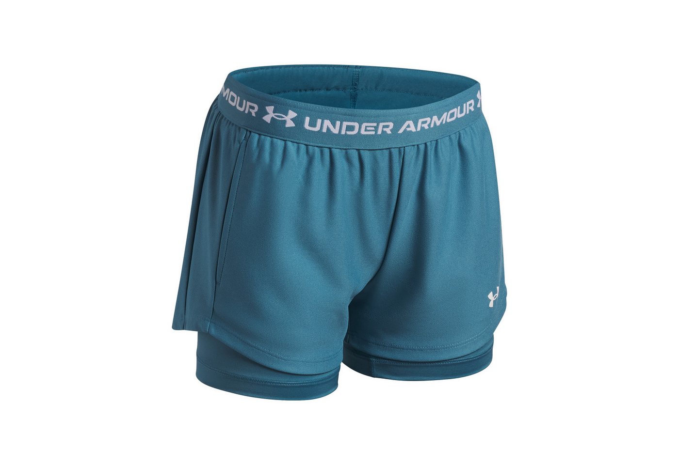 Under Armour® Trainingsshorts Under Armour Mädchen Short Tech Play Up 2n1 Short 6004985 Bild 3