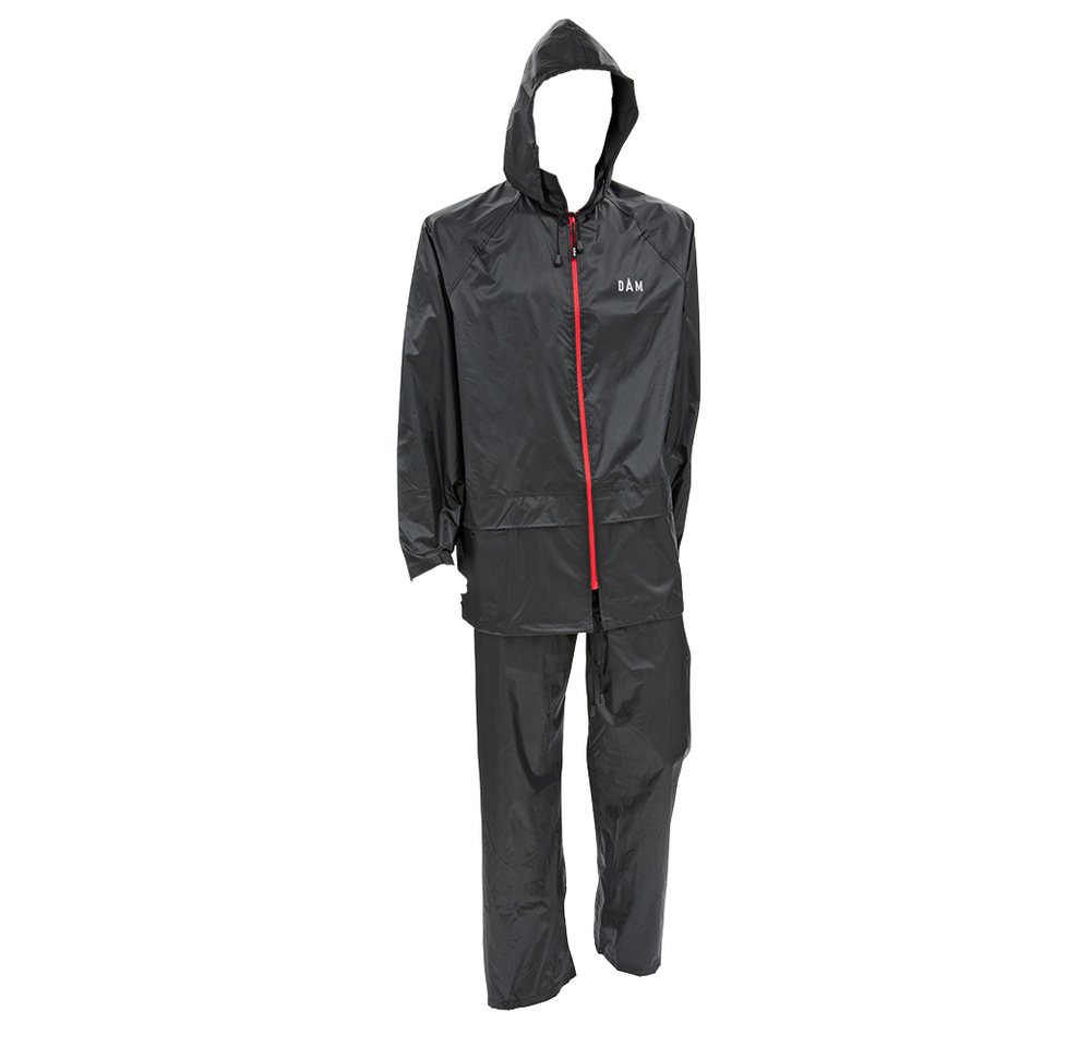 DAM Fishing Regenanzug Protec Rainsuit Leichter 2 teiliger Regenanzug wasserdicht Gr. M - XXL, 100% wasserdicht mit getapten Nähten Bild 2