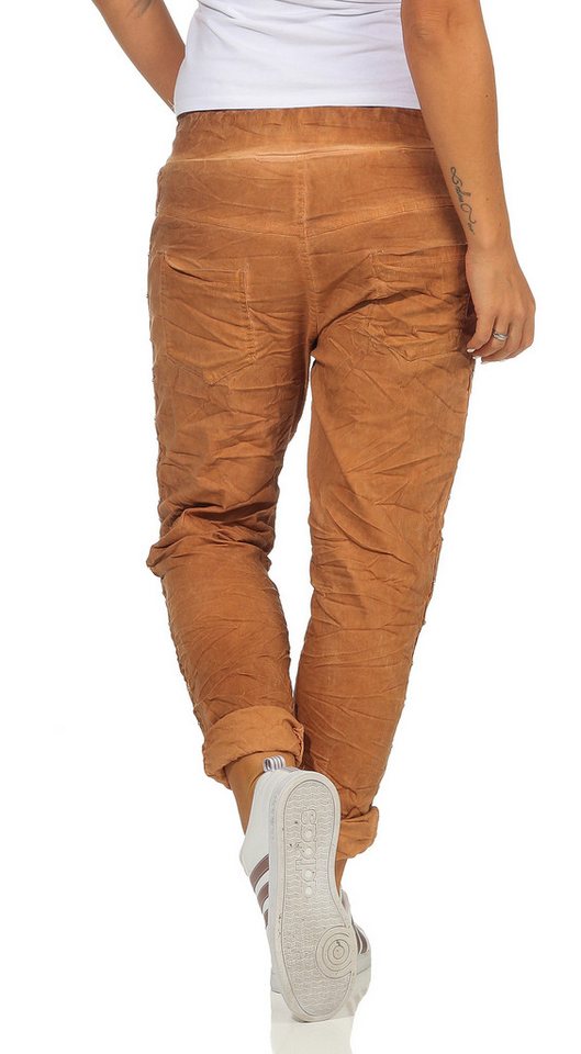 CLEO STYLE Jogger Pants Damen Jogginghose 560 Rost Bild 5