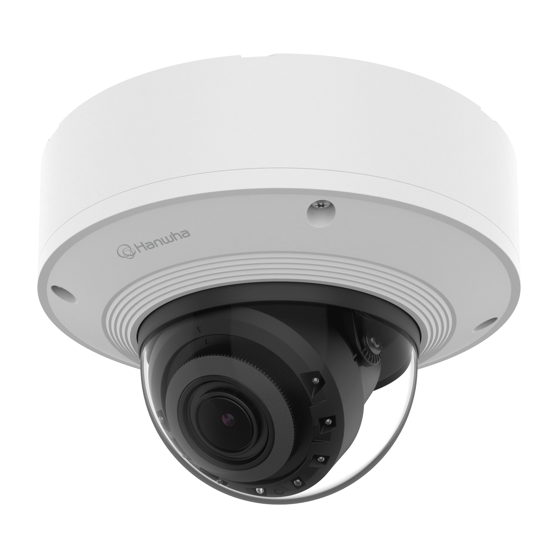 Hanwha Vision Dome Kamera XNV-A9085R 4,4 - 9,3mm X-Serie Überwachungskamera mit 8 Megapixel Auflösung. professionelle Kamera für außen