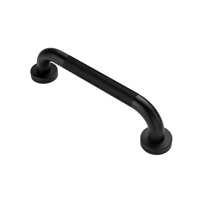 Haltegriff Für Badezimmer, 30 Cm, Mattschwarz, Edelstahl
