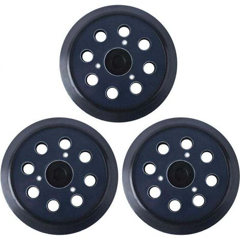 125-mm-schleifscheibe Für Makita 743081c8, Bo5010, Bo5041kc – 8-loch-schleifscheiben Inklusive 3 Schleifblättern