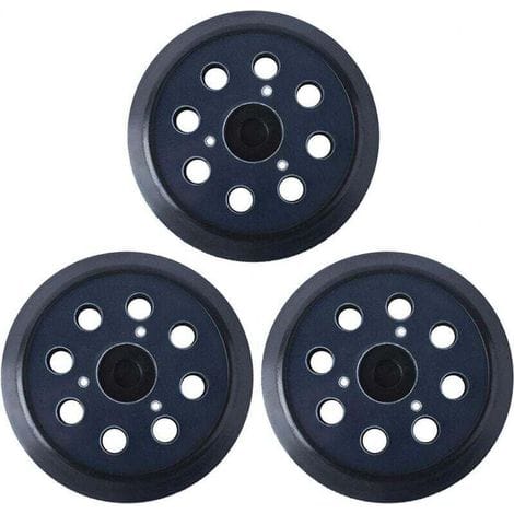 125-mm-schleifscheibe Für Makita 743081c8, Bo5010, Bo5041kc – 8-loch-schleifscheiben Inklusive 3 Schleifblättern