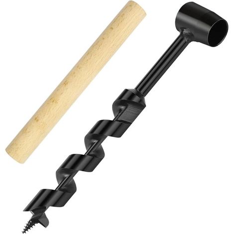 Handbohrer, Tragbarer Mehrzweck-holzbohrer Mit Spiralbohrer Für Camping, Outdoor-aktivitäten Und Wandern
