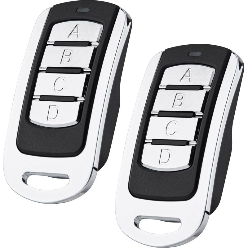 Fernbedienung Kompatibel Mit Hörmann Hsm 4, Hs(m) 2/4, Hsp 4, Hsm 2, Hs 1, Hse 2 – Frequenz 868,3 Mhz – Schwarz