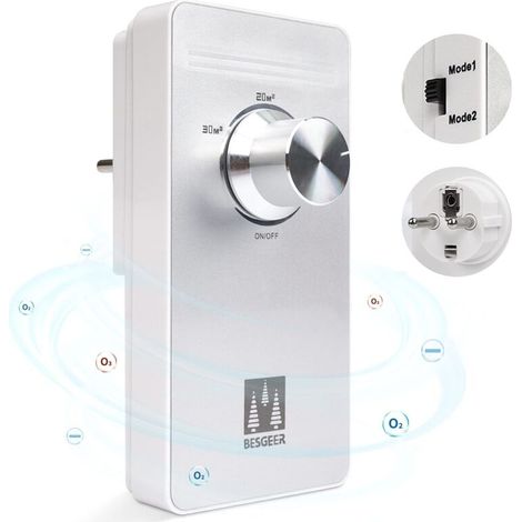 Ozongenerator, Luftreiniger, Geruchsneutralisierer, Luftreiniger, Ozongenerator Für Schlafzimmer, Badezimmer