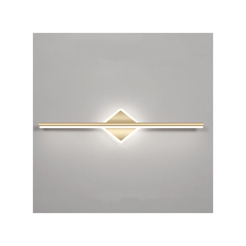 Moderne Led-spiegelleuchte, 40 Cm, Einzelne Wandleuchte Mit Led-beleuchtung, Klarer Badezimmerspiegel, Kaltweiß
