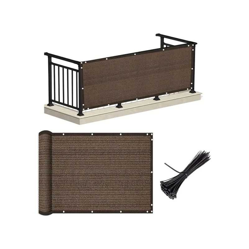 14 M Sichtschutz- Und Schattierungsnetz – Stoff Für Balkon, Pool Und Terrasse – Uv- Und Windbeständig – Einfache Montage