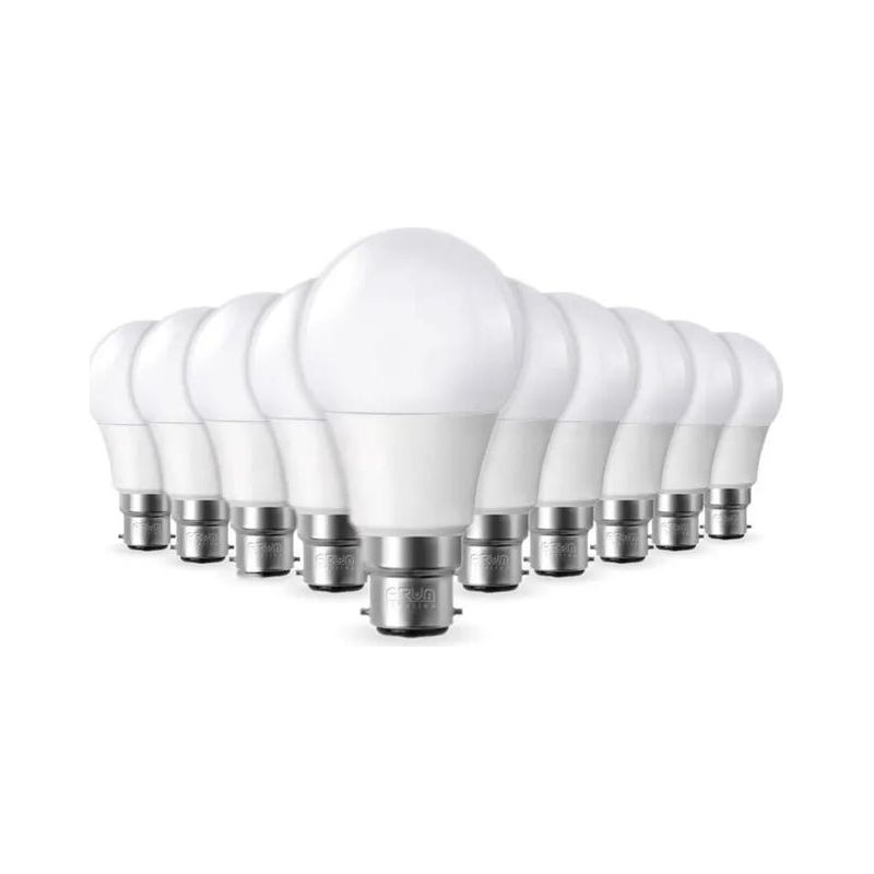 10er-pack B22 11w Led-lampen (entspricht 75w) – Warmweiß 2700k