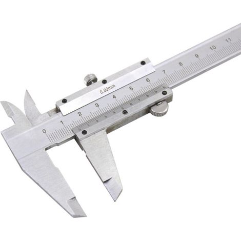 Digitaler Messschieber, 150 Mm, Edelstahl, 0,02 Mm Genauigkeit, Außen-, Innen- Und Tiefenmessung, Multifunktionswerkzeug