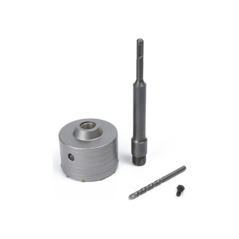 60-mm-betonlochsäge Mit 220-mm-sds-plus-schaft Für Zement, Ziegel, Stein, Mauern Und Selbstnivellierenden Beton