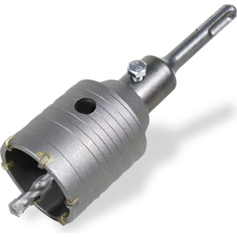 55-mm-kernbohrer Für Ziegel Und Beton, 8x110-mm-bohrer Mit Sds-plus-adapter Für Mauerwerk Und Beton
