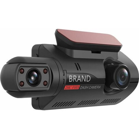 Überwachungskamera Für Den Innen- Und Außenbereich, Front- Und Rückfahrkamera, Full Hd, 140° Weitwinkel, Front- Und Innenraum, 1 Stück.
